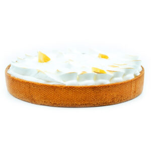 Lemon and meringue cream tart